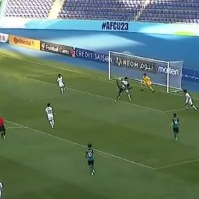 Avustralya U23 forması giyen Alou Kuol'dan muhteşem gol
