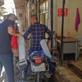 Şanlıurfa’da sıcaklık yükseldikçe buz satışları arttı