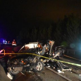 Balayından dönen çift Kastamonu'da kazada hayatını kaybetti