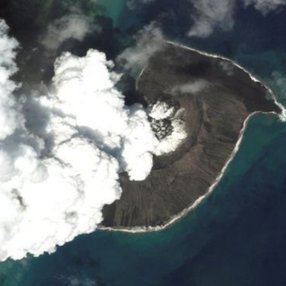 Tonga'daki yanarda patlamas atmosfere yksek miktarda su buhar pskrtt