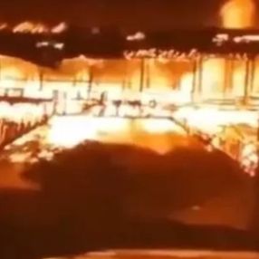 Çin'de 900 yıllık Wan’an Köprüsü cayır cayır yandı
