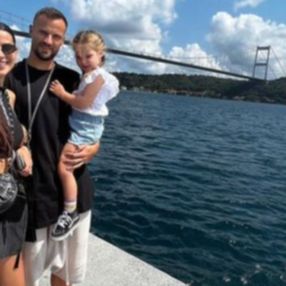 Haris Seferovic, İstanbul'u gezdi