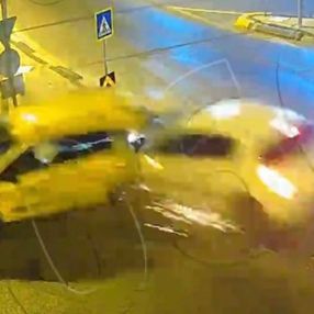 Sakarya'da son 1 ayda yaşanan kazalar kamerada