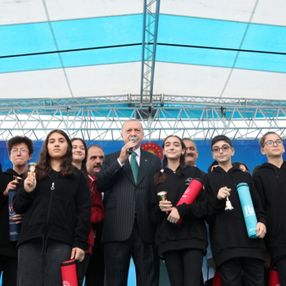 Cumhurbaşkanı Erdoğan, yeni eğitim yılının ders zilini çaldı