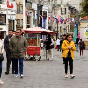 İstanbul'da soğuk havalar yüzünü göstermeye başladı