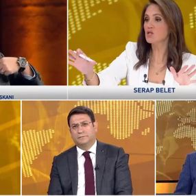 Habertürk'te canlı yayın kavgası