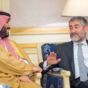 Nureddin Nebati, Veliaht Prens Selman ile görüştü