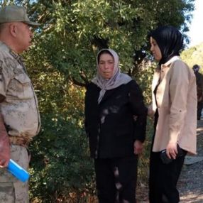 Şehit annesi, oğlunun 7 sene önce şehit düştüğü Hakkari'ye gitti