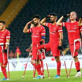 Ampute Futbol Milli Takımı, turnuvaya galibiyetle başladı