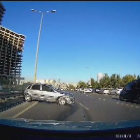 İstanbul'da trafikte makas atarken kaza yaptı