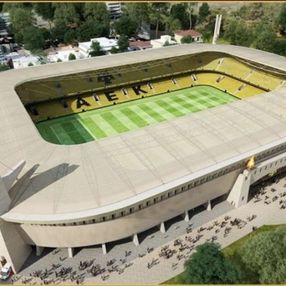 AEK'in yeni stadının açılışında kemençe ve horon
