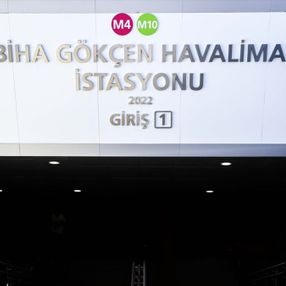 Sabiha Gökçen Havalimanı metroya kavuştu