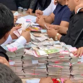 Kocaeli'de aşiret düğünü hasılatı: 11 milyon 500 bin lira toplandı