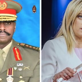 Uganda Devlet Başkanı'nın oğlunun dikkat çeken Meloni paylaşımları