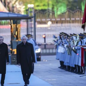 Küba Devlet Başkanı Canel Ankara'da