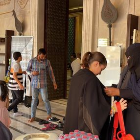 Katar'da taraftarlar İslam'la tanışıyor