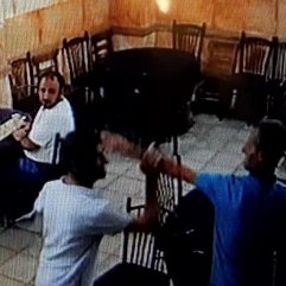 Adıyaman'da kardeş kavgası kamerada