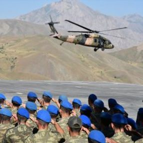 Pençe Harekatı'nda şehit olan asker için tören düzenlendi