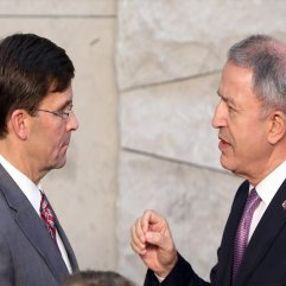 Hulusi Akar, ABD'li mevkidaşı ile görüştü