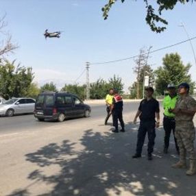 Yurt genelinde drone destekli trafik denetimi