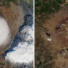 İzlanda'da 'ölen' ilk buzul için tören