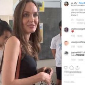 Angelina Jolie'nin duygusal anları