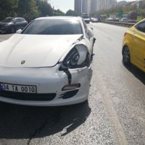 TEM bağlantı yolunda zincirleme kaza