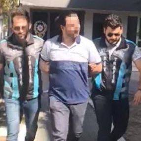 Tek ayağıyla araç kullanan maganda gözaltına alındı