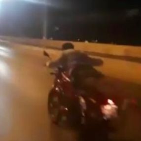 İstanbul'da motosikletli magandalar kamerada