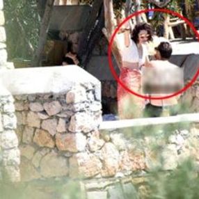 Beren Saat ile DJ Maga'nın tatil fotoğrafları
