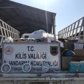 Kilis'te kaçak elektrik malzemeleri ele geçirildi