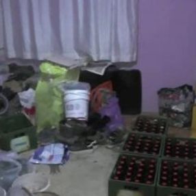 Bolu'da baba ve oğullarına kaçak içki operasyonu