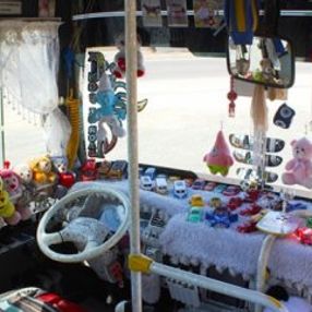 Osmaniye'de oyuncaklarla dolu olan otobüs