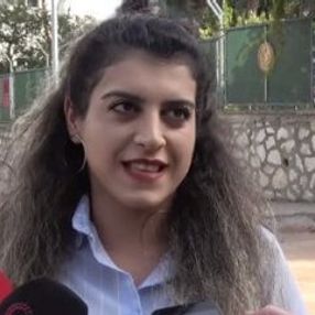 Barış Pınarı Harekatı'na katılmak isteyen genç kadın