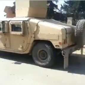 ABD'nin YPG'ye verdiği Hummer'lar