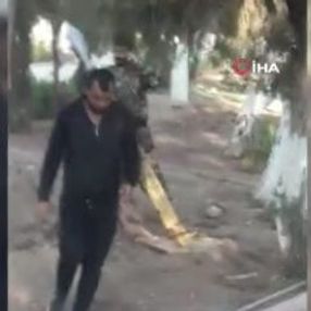 YPG/PKK'lı teröristler Nusaybin'e parktan havan topu attı