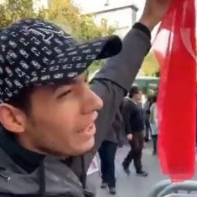 ABD'deki PKK'lılara 'Ölürüm Türkiyem' dinleten Türk