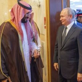 Putin, Suudi Arabistan'da
