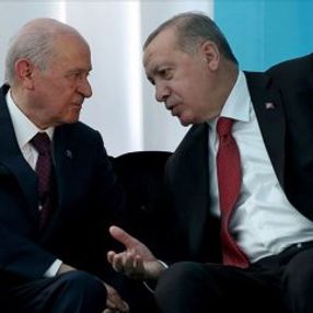 Erdoğan'dan Bahçeli'ye geçmiş olsun mesajı