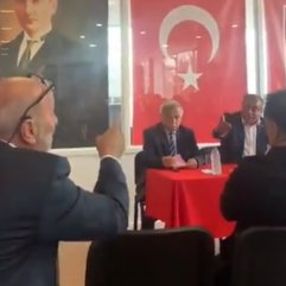 Londra'da CHP toplantısında ortalık karıştı