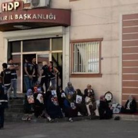 HDP önünde eylem 43. gününde