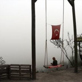 Bolu Dağı'ndan seyir zevki yüksek görüntüler