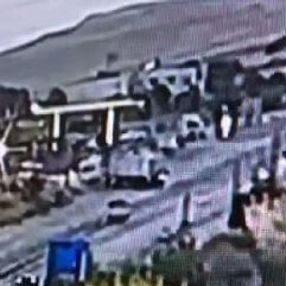 Tunceli'de 4 kişinin öldüğü kaza kamerada