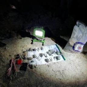 Van'da toprağa gömülü patlayıcı ve el bombası bulundu