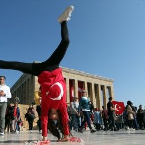 29 Ekim'de Anıtkabir doldu taştı