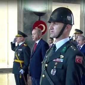 29 Ekim'de devlet erkânı Anıtkabir'de
