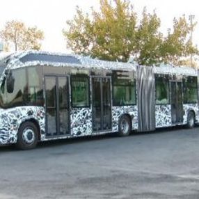 Metrobüs için yeni araç test ediliyor