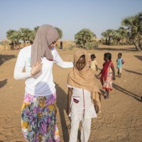 Gamze Özçelik Sudan'da