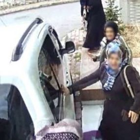 Sivas'ta sürücünün ilginç kazası