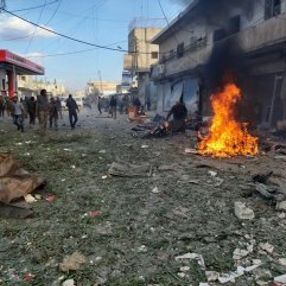Tel Abyad'da bombalı saldırı